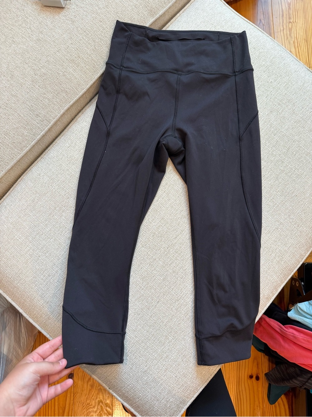 lululemon athletica Kids Black Capri Leggings